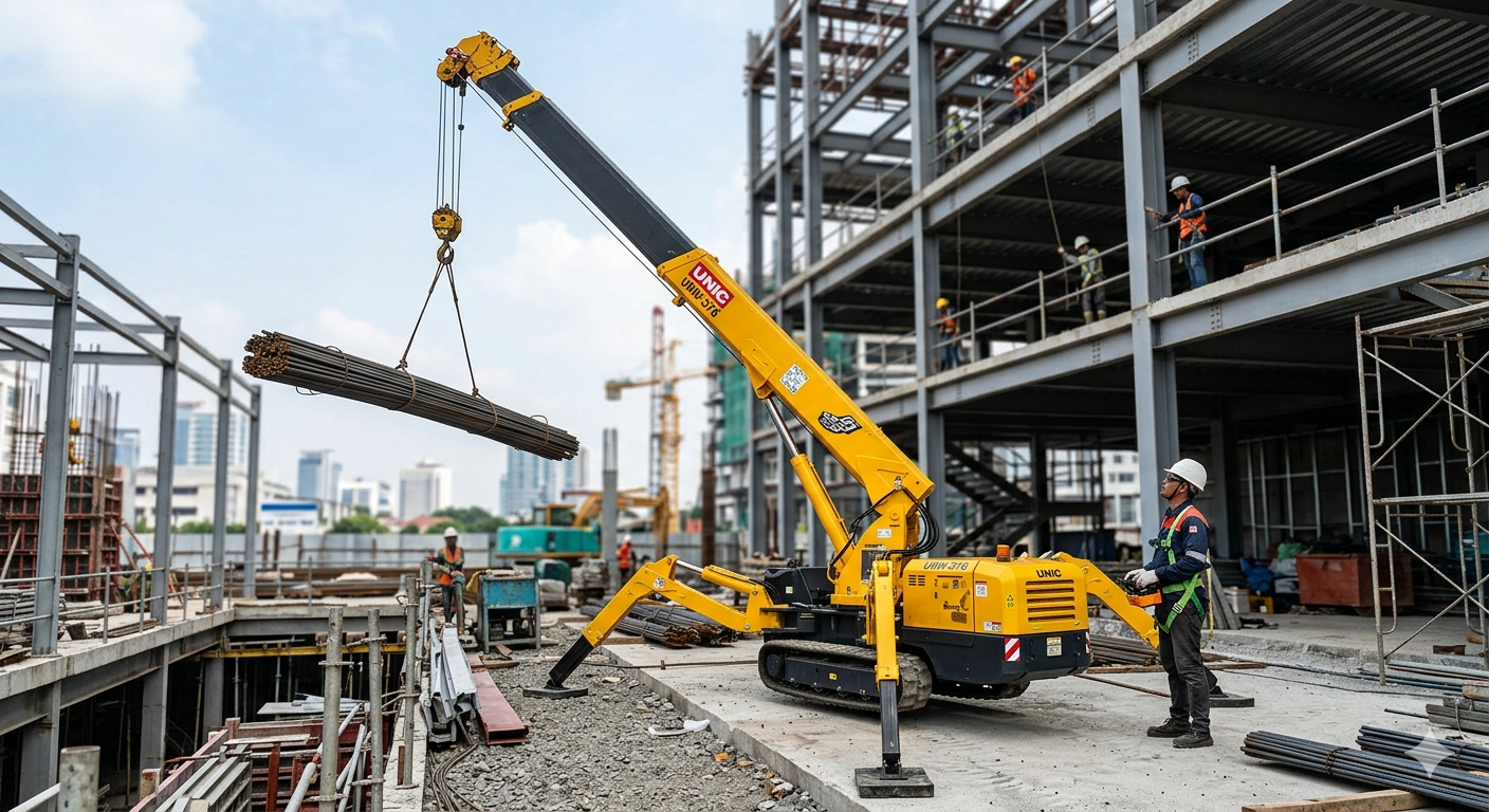 Checklist Perawatan Spider Crane agar Performa Tetap Prima dan Aman Digunakan