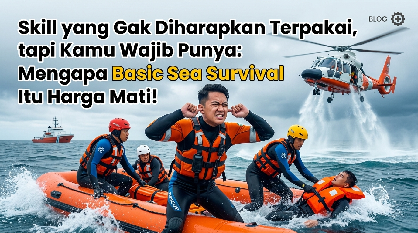 Skill yang Gak Diharapkan Terpakai, tapi Kamu Wajib Punya: Mengapa Basic Sea Survival Itu Harga Mati!