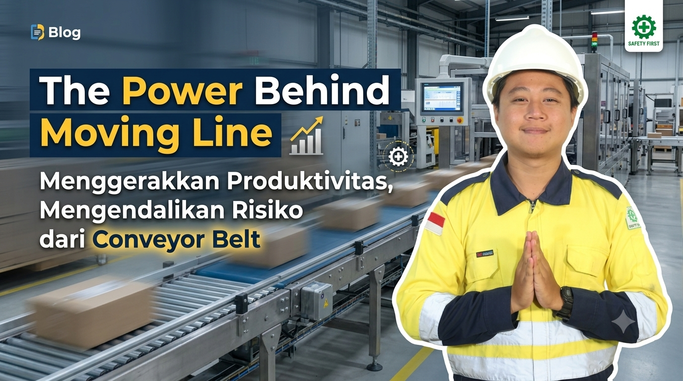 The Power Behind Moving Line: Menggerakkan Produktivitas, Mengendalikan Risiko dari Conveyor Belt