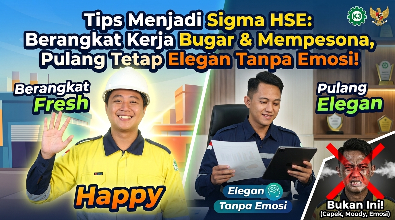 Tips Menjadi Sigma HSE: Berangkat Kerja Bugar & Mempesona, Pulang Tetap Elegan Tanpa Emosi!