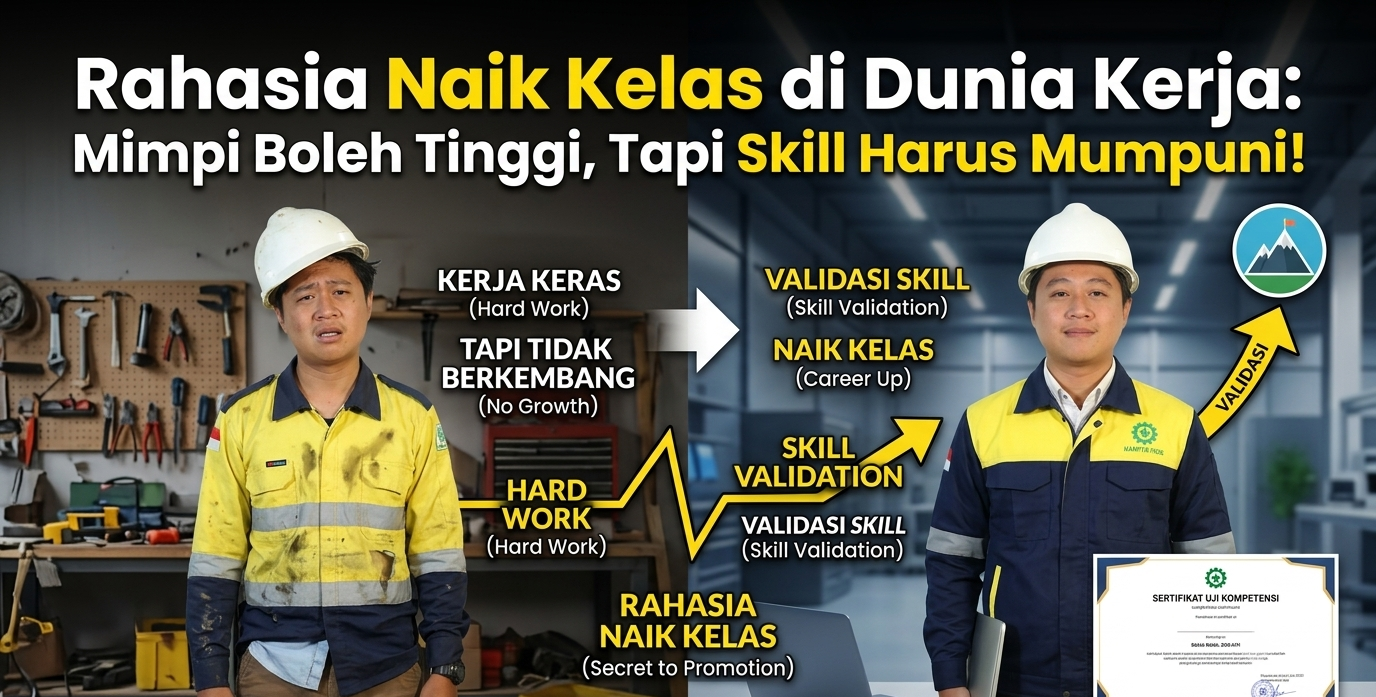 Rahasia Naik Kelas di Dunia Kerja: Mimpi Boleh Tinggi, Tapi Skill Harus Mumpuni!